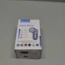 BEAUTURAL Fabric Shaver and Lint Remover, Sweater Defuzzer with 2-Speeds, 2 Replaceable Stainless Steel Blades, Battery Operated, Remove Clothes Fuzz, Lint Balls, Pills, Bobbles Gray