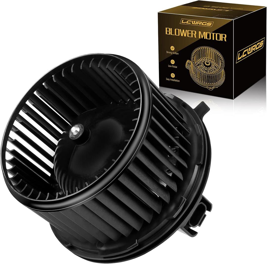 AC Blower Motor with Fan Fits for 2003 2004 2005 2006 Chevy Silverado 1500 2500 Suburban Avalanche GMC Sierra Yukon Cadillac Escalade HVAC Heater Blower Motor Replaces# 700191