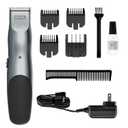Wahl Groomsman Corded or Cordless Beard Trimmer for Men - Rechargeable Grooming Kit for Facial Hair - Beard Trimmer & Groomer - Model 9918-6171V (Silver/Black)