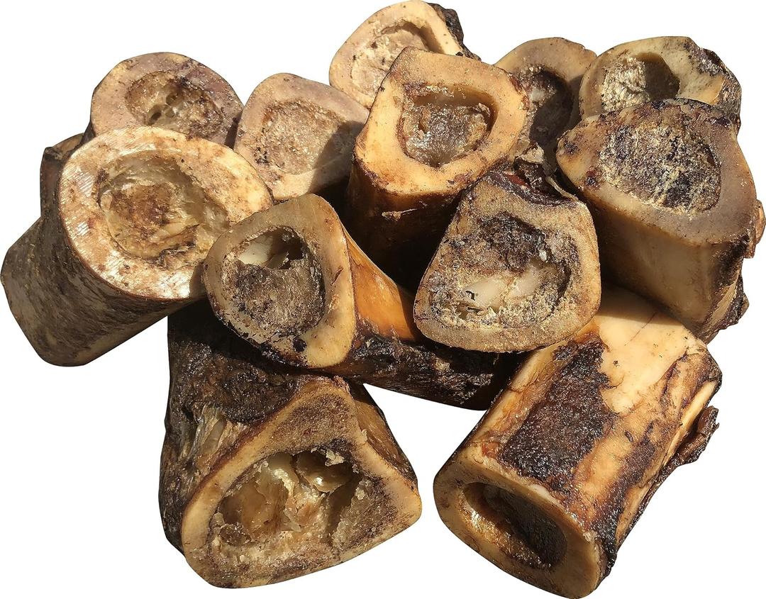 K9 Connoisseur Beef Marrow Dog Bones Long Lasting for Aggressive Chewers | USA Made Single Ingredient Dynamo Bone for Small and Medium Dogs Upto 50 Pounds - 12 Pack (EXP 05/19/26)