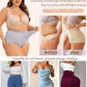 FINETOO Womens Tummy Control Shapewear Underwear High Waisted Seamless Panties Girdle Full Coverage Postpartum Briefs (XXL)