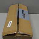 WOPITUES Floating Shelves for Wall with Cube Shelf, Wall Shelves with Metal Rail for Bathroom Decor, Bathroom Organizers and Storage, Over Toilet Shelves for Toilet Paper-Black (15.7 inch)