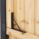 Anti Sag Gate Kit Heavy Duty No Sag Kit for Wooden Gate Fence with a Gate Latch