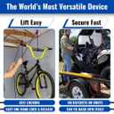 Tie Boss - 3/8 Inch Heavy Duty Self-Locking Tie Down System, 300lbs, Blue