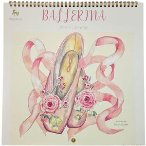 NIQUEA.D, Ballerina 2026 Spiral Wall Calendar