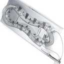 Dryer Heating Element Ken-more Elite He2 He3 HE4 HE5, May-tag MEDB835DW4 MEDB855DC4 MEDB765FW0, Whirl-pool GEW9250PW WED8000DW4 GEW9200LW WED5100HW1 Replacement Part WP3387747.