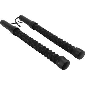 Workout Exercise Ropeless Ropes, Spring Steel Weighted Ropeless Jump Rope, Fitness Jump Rope with Powerful Rebound, Ideal for Home Gym, Black
