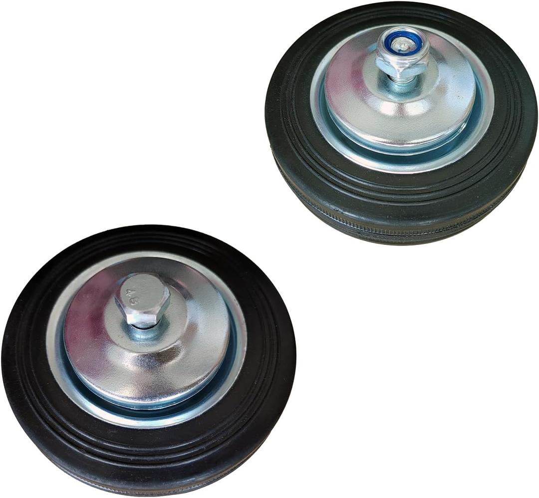 Griddle Accessories for Blackstone 22" 28" and 36" Griddles Wheels Replacement, 4 Inches Wheels Griddle Replacement Parts for Blackstone Griddles, 2PCS