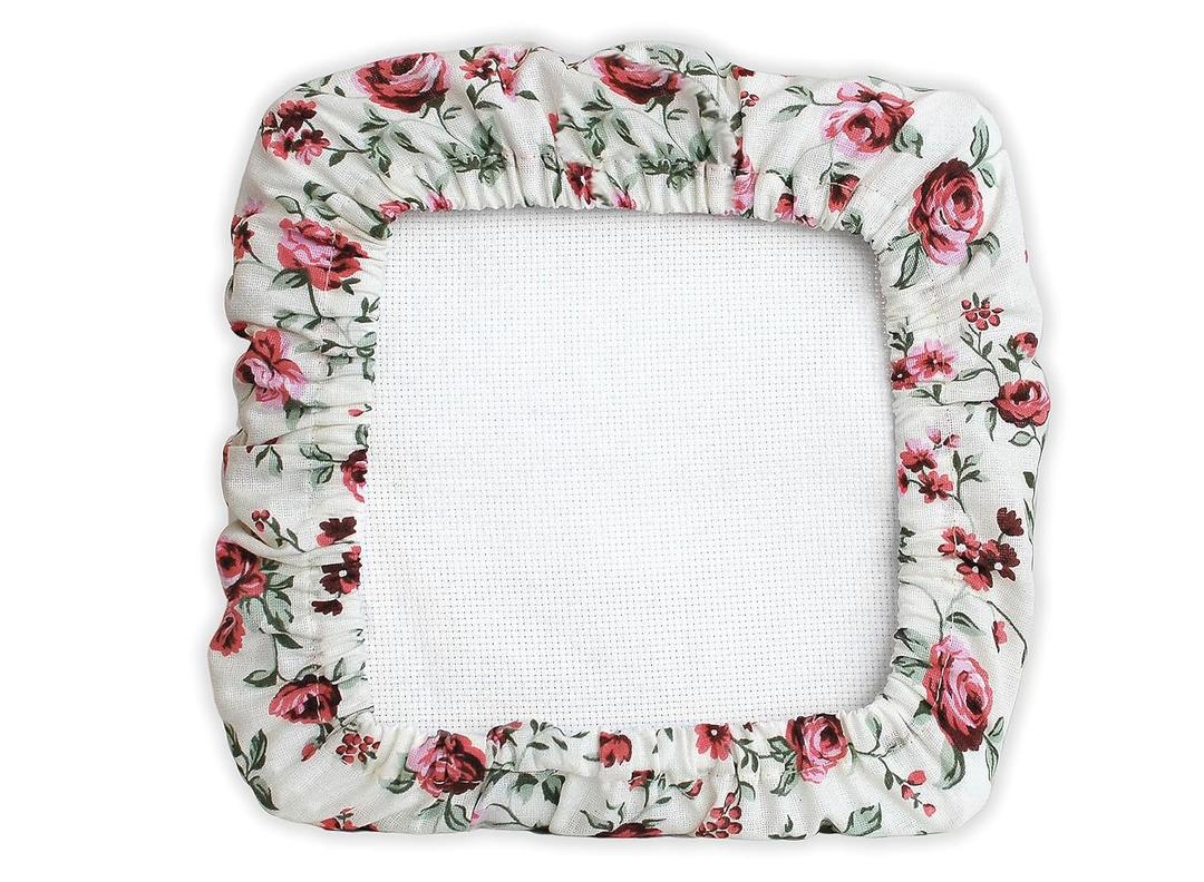 Grime Guard for Q-snap ross stitch storage embroidery floral pattern Qsnap Cover q-snap frames hand embroidery kit travel accessory for stitching Grime guard for q-snap 11x11 inches (28x28cm)