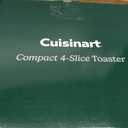 Cuisinart 4-Slice Compact Plastic Toaster, Black, CPT-142BKP1