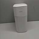 JOYBOS Trash Can with Lid Automatic Garbage Can, 3.8 Gallon Slim Small White Plastic Smart Trash Bin, Narrow Motion Sensor for Bedroom, Bathroom, Toilet Office