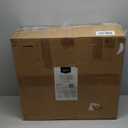 Amazon Basics Rolling Desk Chair, Adjustable, Low Back, Padded Seat, Breathable Mesh, Swivel, Black, 21.25" D x 22.5" W x 38" H