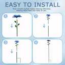 Bee Watering Station, Butterfly Feeder, Metal Bee Water Feeder with Flower Design,Elegant Outdoor Rose Yard & Patio Garden Decor (4PCS)