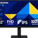 Samsung 22" (S30GD) Essential Monitor with IPS Panel and Tilt Only Stand, 100Hz Refresh Rate, Ergonomic Design, Advanced Eye Care, Game Mode, LS22D304GANXZA