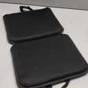 Demine Gel Travel Seat Cushion – Portable Airplane & Stadium Cushion – Gel Grid Design for Ultimate Comfort – Foldable Cushions for Commute, Airplanes, Camping, Bleachers