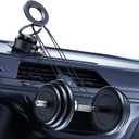 Terravik Car Phone Holder, 360 Rotating Strong Suction Cup, Universal Car Adjustable Car Phone Holder - Compatible with Dashboard and Windshield