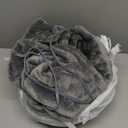 Sealy Heated Throw Blanket, Flannel Electric Blanket Throw with 6 Heating Settings & 2-10 Hours Auto Shut Off, Fast Heating & Machine Washable for Home Office Use, 50x60 Inch, Light Grey