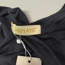 HOYAYO Women's Square Neck Sleeveless Double-Layer Tank Tops Y2K Basics Outfit Tee T Shirts Black S