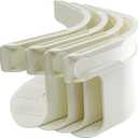 2025 New Bed Sheet Holder with Lock Strips, Heavy Duty Bed Sheet Corner Fastener, Easy Installation for Most Size Mattress, Set of 4, Secure Bed Sheets Firmly in Place (White)