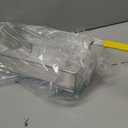 Winco FB-40 Fry Basket with Yellow Handle Medium, 17" x 8.5" x 6"