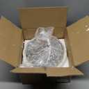 Crystal Ceiling Light, Modern Semi Flush Mount Ceiling Lighting Fixture, 8.89" Round Hallway Lighting Fixtures for Kitchen Entryway Laundry Room, 2-Light, Chrome, XDD007-1-CH