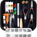 PAXCOO Jewelry Making Supplies Kit with Tools, Wires, Findings for Jewelry Repair and Beading