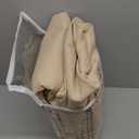 RYB HOME Noise - Blackout - Thermal Insulated Curtains for High Ceiling Window Decoration, 3 Layers Notoxic Detachable Felt Liner for Studio Sliding Door Bedroom, 52 x 95, Biscotti Beige, 1 Pair