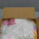 5 Pieces Unicorn Toys Stuffed Animals for Girls, 1 Mommy Unicorn with 4 Babies, Soft Plush Toys Gifts for Girls 3 4 5 6 7 8 9 Years, Kids, Children, Christmas, Birthday, Valentine's