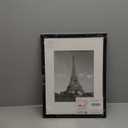 upsimples 12x16 Picture Frame, Display Pictures 8.5x11 with Mat or 12x16 Without Mat, Wall Hanging Photo Frame, Black, 1 Pack