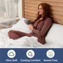 Queen Size 4 Piece Sheet Set - Comfy Breathable & Cooling Sheets - Hotel Luxury Bed Sheets for Women & Men - Deep Pockets, Easy-Fit, Extra Soft & Wrinkle Free - Antique White Oeko-Tex Bed Sheet Set