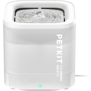 PETKIT New Cat Water Fountain with Wireless Pump, Ultra Quiet 65oz/1.85L Pet Water Fountain for Cats and Dogs Inside, Detachable Design Easy to Clean and Assemble, Filters Included