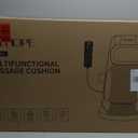 belhope Shiatsu Neck and Back Massager with Heat, 4D Kneading Back Massager for Pain Relief Deep Tissue, Comfortable Back Massage for Chair, Massage Mat for Home Office, Gifts for Women Men Parents