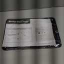 WALI Computer Monitor Stand for Desk, Adjustable Laptop Riser, Desk Monitor Stand Underneath Storage for Office, School Supplies (PTT001-B), 1 Pack, Black