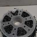 YEGUO 165ft 500 LED String Lights Outdoor Waterproof, White Christmas Lights Indoor, Green Wire Twinkle Tree Light Plug in with 8 Modes Timer Memory