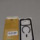 Miracase Magnetic for iPhone 17 Pro Case 6.3" [Compatible with MagSafe] Full-Body Phone Case with Built-in Glass Screen Protector & Camera Control,Drop Proof iPhone 17 Pro Cover, Black