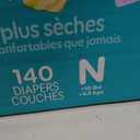 Pampers Swaddlers Diapers, Size 0 (up to 10 lbs), 140 Count, Absorbent, Keeps Baby Dry and Comfortable, Skin Safe Disposable Baby Diaper 