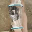 CIVJET Cast Covers for Shower Leg, Waterproof Cast Cover for Showering, Knee Surgery Recovery Equipment, Waterproof Knee Brace, Knee (Diameter - 7.9")