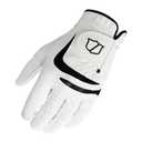 Wilson Grip Plus Golf Glove - Men's Right Hand, White/Black, M