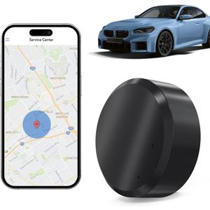 Mini GPS Tracker for Vehicles: Tracker Device for Vehicles No Subscription No Monthly Fee Car Tracker Device Hidden Magnetic Real-Time Tracking for Cars Kids Dogs (GF11-02)