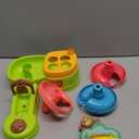 Children's Pitching Toys, Hammer Hitting Competitive Counting Mode Track Sliding Toys for Toddlers Kids Aged 1-5