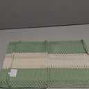 Artoid Mode Sage Green Farmhouse Rustic Table Runner, Seasonal Macrame Fabric Kitchen Dining Holiday Wedding Table Decor for Home Party 13x72 Inch