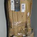 Clothes Retail Heavy Duty Metal Garment Racks, Clothing Store Hanger Storage Shelves, Floor-Standing Display Rack (Gold Square Tube, 75" H)