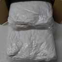 Artscope Synthetic Down Pillow Insert, 22x22 Down Alternative Throw Pillow Insert. Ultra Soft Fluffy Sleeping Pillow with 100% Cotton Cover, Decorative Pillows Set of 2-White.