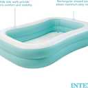 INTEX 57181EP Swim Center Inflatable Family Pool: 159 Gallon Capacity 90" x 60" x 19" 