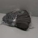 FlyfreeU Portable USB Heated Blanket, 3 Heat Settings Wearable Heated Blanket Throw 3 Hrs Auto Off, Overheat Protection Soft USB Heating Blanket Wrap Machine Washable, Grey (Power Supply Not Included)