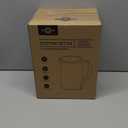 PARIS RHNE Electric Tea Kettle, 1.7L Temperature Control Electric Kettle, 4H Keep Warm Water Boiler with 6 Presets, LED Screen Electric Kettles for Boiling Water, Boil-Dry Protection, BPA Free (Ebony)