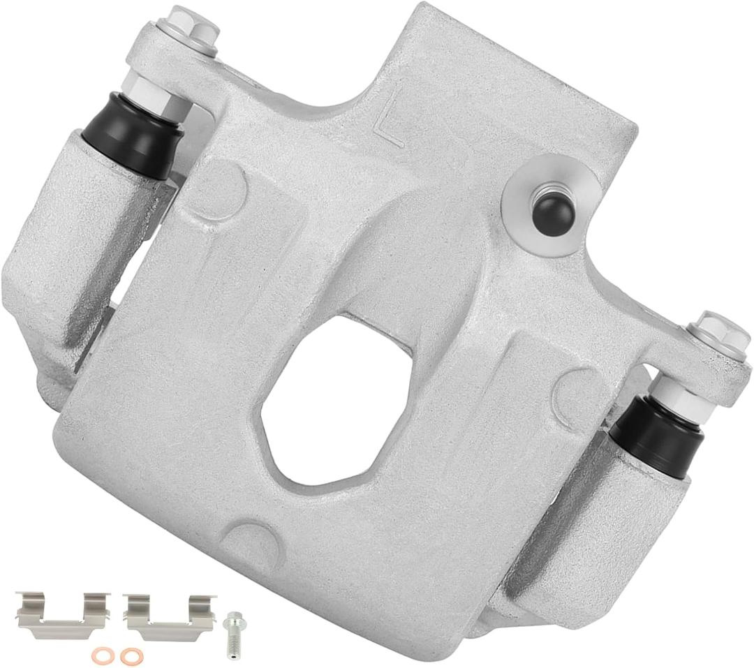 cciyu 18B5059 Rear Left Brake Caliper With Bracket For Buick For Enclave, For Cadillac For XTS, For Chevy For Traverse, For GMC For Acadia/ For Acadia Limited, For Saturn For Outlook