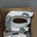 Potty Training Seat, Toddler Toilet Seat for Kids Boys Girls, 2 in1 Potty Training Toilet with Step Stool, 6 Adjustable Height, Splash Guard, Stable Triangular Anti-Slip Design(Grey)