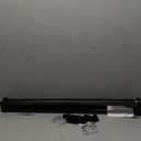 Retractable Gate for Stairs, Gate for Doorways, 33.6" Tall, Expands to 55"Fit for Baseboards,Black