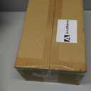 Asidrama 6 Pack Privacy Antique Brass Crystal Door Knob with Lock, Vintage Antique Brass Glass Door Knobs Interior for Bedroom or Bathroom, Heavy Duty for Left Right Sided Doors